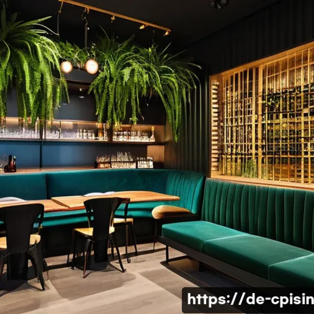 퓨전 요리의 고객 유치 전략 - **Prompt:** A sophisticated and inviting interior of a modern fusion restaurant in Berlin, exuding a...